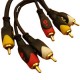 КАБЕЛ 3RCA/3RCA 5M КАБЕЛ 3RCA/3RCA 5M